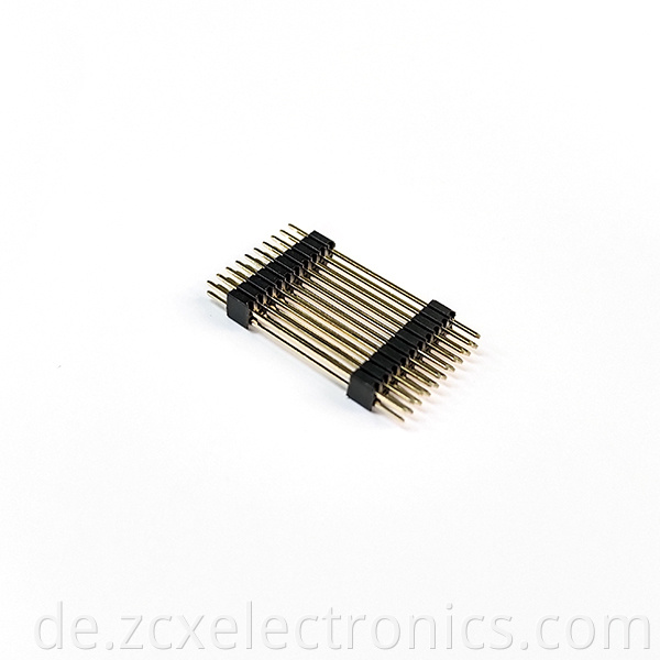1,27 mm Dual -Plastik -männliche Stiftstiftanschlüsse 1.27mm dual plastic Male Pin Connectors